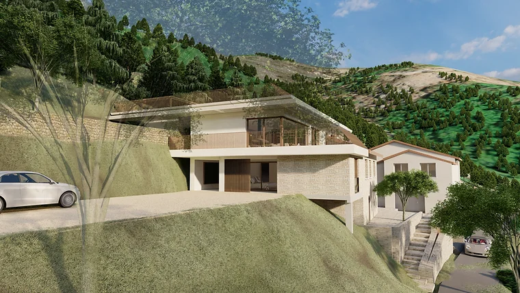 Maison DM, Le Cros de Laval