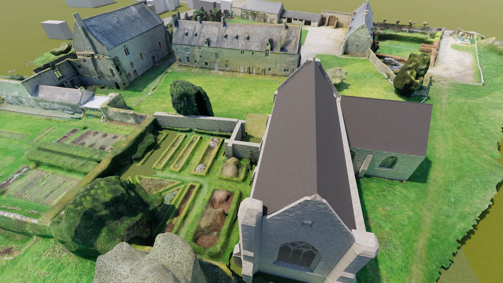 Abbaye de Longues-sur-Mer, image 1 sur 4
