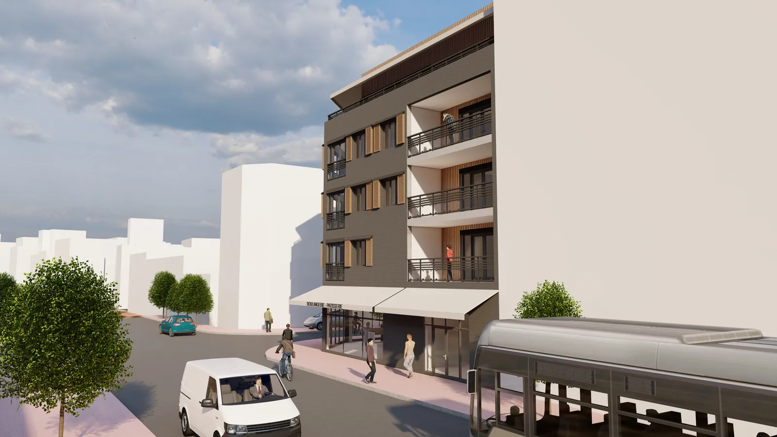 Projet STM — logements collectifs & commerces, image 1 sur 4